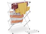 Relaxdays Stendibiancheria A Torre Pieghevole