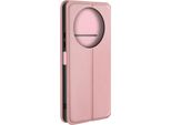 Avizar, Custodia Redmi A3 Folio Con Scomparto Per Carte E Supporto, Oro Rosa