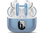 Bluetooth 5.3 Senza Fili, Con 4 Microfoni, 2024 Nuovi Auricolari A Cancellazione Di Rumore Enc, 40 Ore Di Bassi Profondi E Coinvolgenti, Indicatore Led Impermeabile IP7