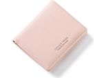 Portafoglio Donna Piccolo Mini Portafoglio Donna Con Blocco Rfid Portafoglio Donna Con Tasca Con Zip E 7 Scomparti Per Carte (Rosa)