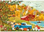 Magnolia Puzzle Scena D'autunno - 1000 Pezzi Puzzle Giocattolo