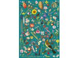 Gibsons Puzzle Floral Fantasy - 500 Pezzi - Divertente Puzzle Colorato