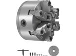 Vevor Mandrino Per Tornio A 6 Griffe 160 Mm Mandrino Autocentrante Per Trapano Campo Di Serraggio 3-145 Mm HT300 Materiale Per Tornio Per Legno E Metallo