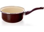 Casseruola Smaltata Marrone 16 Cm, 1 L