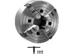 Vevor Mandrino Per Tornio A 4 Griffe 250 Mm, Mandrino Autocentrante, Campo Di Serraggio 15-250 Mm, Griffe Reversibili, Materiale HT300, Per Torni Legno-Metallo