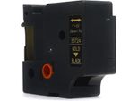 Jetworld Nastro Di Ricambio Dymo D1 Oro Su Nero, 24 Mm X 7 M (53724)