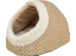 Grotta Per Gatti Trixie Kaline Mio Marrone Crema Poliestere Peluche 35 X 26 X 41 Cm