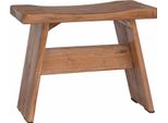 Vidaxl Sgabello Natural 40 X 25 X 31 Cm Legno Di Mogano