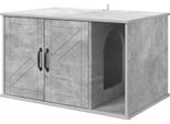 Vidaxl Casetta Per Gatti In Cemento 85 X 55 X 50 Cm Materiale A Base Di Legno