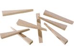Cunei In Legno Di Faggio 10X7X55Mm 250 Pezzi/Scatola Hufa