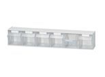 Caricatore Trasparente H113Xl600Xp91Mm 6 X B Ku.White Lockweiler