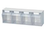 Rivista Trasparente H207Xl600Xp172Mm 4 X D Ku.White Lockweiler
