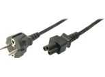Logilink Cavo Di Alimentazione Logilink CP093 Nero 1,8 M Accoppiatore C5 CEE7/7