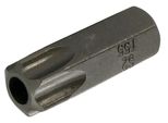 Bit | Lunghezza 30 Mm | Attacco Esagono Esterno 10 Mm (3/8") | Profilo A T (Per Torx) Con Foro T55"