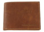 Bruno Banani Pelle Portafoglio Buffalo Wallet Cognac Marrone Chiaro