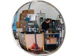 Specchio Di Controllo/Sicurezza D.600Mm Vista Posteriore Nero Con Staffa 8M Spl