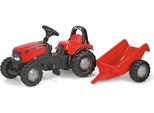 Rolly Toys Trattore A Pedali Con Rimorchio Rollykid Case 1170 Cvx