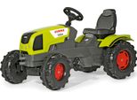 Rolly Toys Claas Axos 340, Trattore A Pedali, Pneumatici Whisper, Sedile Regolabile