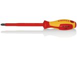 Knipex 98 24 03 Cacciavite Per Viti Con Testa Phillips® Impugnatura Multicomponente Isolante Phillips®, Testata Vde Brunita 270 Mm