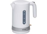 Bomann Wk 5012 Cb Bollitore Elettrico,Capacità1,8L,Senza Fili,Spegnimento Automatico Bianco