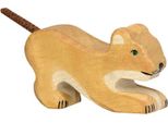 Holztiger 80142 Leone, Piccolo, Che Gioca, Natura
