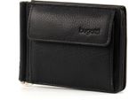 Bugatti Fermasoldi City Line Clip Purse Black Nero