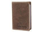 Bruno Banani Porta Carte Di Credito Phoenix Credit Card Case Brown Marrone Scuro