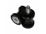 Forniture Per Officina Bobine, Alluminio, Nero, M6 X 1,0 Mm, Coppia