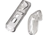 Set Di Custodie Rigide Trasparenti Per Nintendo Wiimote + Nunchuck