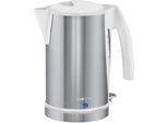 Clatronic Wks 3288 Bollitore Elettrico 1,7L, Spegnimento Automatico, Senza Fili, Acciaio Inox Senza Bpa Bianco
