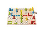 Goki 56710 Gioco Da Tavolo Ludo, Base, Colorato (1 Pezzo)