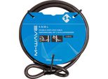 M-Wave S 8.18 L Cavo Ad Anello 8 X 1800 Mm Cavo Per Lucchetto Da Bicicletta