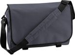 Bagbase BG21 | Borsa Messenger A Tracolla | 38 X 30 X 12 Cm - Colore: Grigio Grafite - Dimensioni: 38 X 30 X 12 Cm