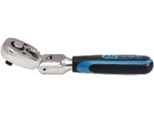 Ks Tools 1/4 Chrome+Joint Cricchetto Reversibile, 72 Denti, 918.1493