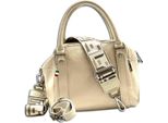 Florence Borsa In Pelle A Tracolla City Bag Beige OTF822I