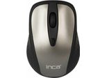 Inca IWM-201RG Nano Silent Mouse Senza Fili Grigio/Nero