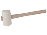 Ks Tools Mazza Di Gomma Bianca 270G - 140.1234