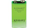 Batteria Super Alcalina E-Block, 9,0 V Q-CONNECT KF00492