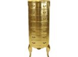 Casa Padrino Cassettone Barocco Oro Con 7 Cassetti 120 X 45X 35 Cm - Stile Antico