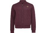 Urban Classics - Giacca Diamond Quilt Nylon Bordeaux - L