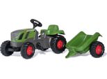 Rolly Toys Trattore A Pedali Fendt Vario 516, Trattore Con Rimorchio, Veicolo A Pedali
