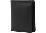 Esquire Pelle Portafoglio Logo Left - Hander Wallet Black Nero