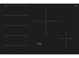 Bosch Serie 8 PXE801DC1E Piano Cottura A Induzione 80 Cm Autosufficiente Nero, Telaio A Filo