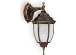 Rabalux Nizza Applique Da Esterno 1X E27 Oro Antico A Sospensione
