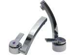 Miscelatore Monocomando Florenz Compatto Camper Caravan Campeggio + Interruttore Girevole Cromo