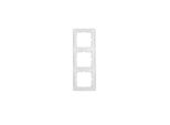 Berker 10138989 Cornice A 3 Ingressi S.1 Bianco Polare Lucido