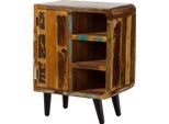 MASSIVMOEBEL24 | Sixties #103 Comodino In Legno Riciclato - Laccato 70X44X90