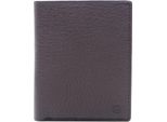 Esquire Pelle Portafoglio Deer Cardsafe Wallet High Brown Marrone Scuro