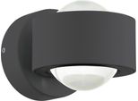 Eglo 96049 Ono 2 Led Applique 460Lm Antracite Chiaro