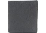 Esquire Portafoglio Deer Small Billfold Wallet Black Nero